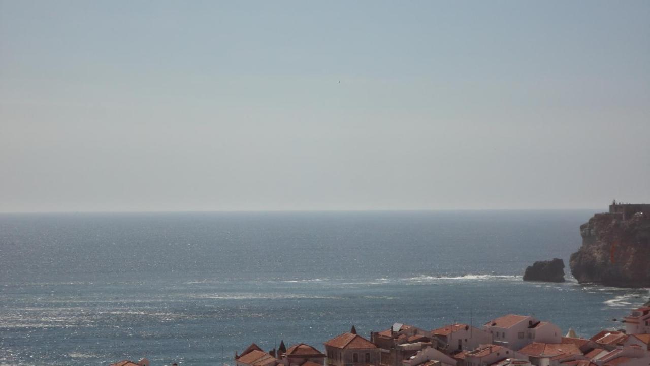 Fantastic View Over The Sea And Village Nazare Ngoại thất bức ảnh